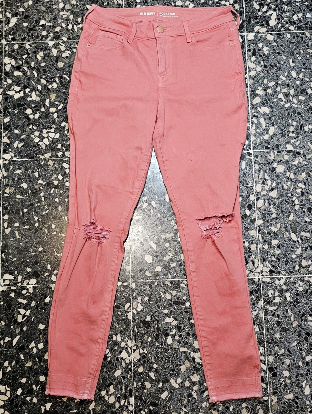 Old Navy Rockstar Mid Rise Skinny Jeans